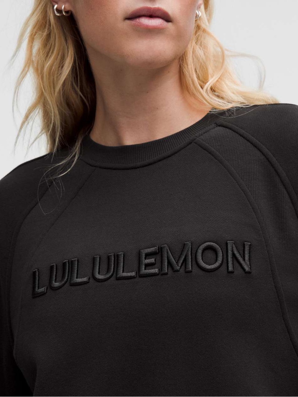 Lululemon Scuba Oversized Pullover *Wordmark Black